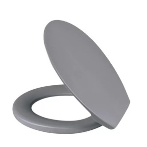 Assento  Sanitario  Plastico Loft  Metasul Cinza Claro