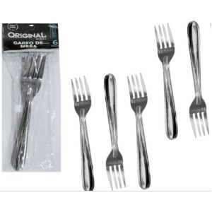 Garfo  De  Mesa  Oriente  6 Unidades