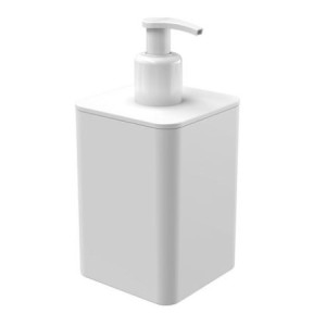 Dispenser  Para  Sabonete Liquido Smile  350 Ml - Branco