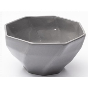 Bowl Cayan Brilho 350  Ml Cinza