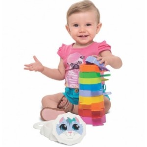 Empilha Baby Gatinho   Solapa Sortido