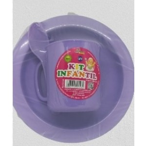 Kit Infantil  Com 3 Peças