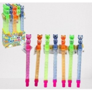 Bastão Bolhas De Sabão 30cm Com Apito
