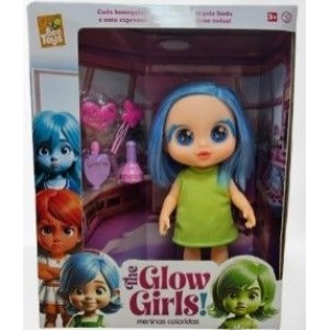 Boneca Glow Girls Loira Luna